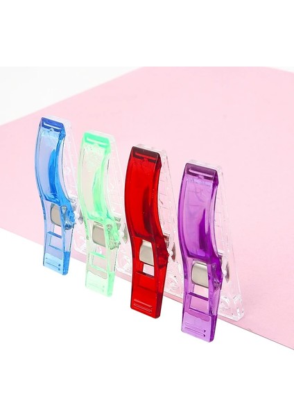 Mavi Stil Dailylike Yüksek Li Plastik Dikiş Klipleri Kumaş Kapitone Craft Dikiş Klipleri Dıy Patchwork Dikiş Aksesuarı (Yurt Dışından)
