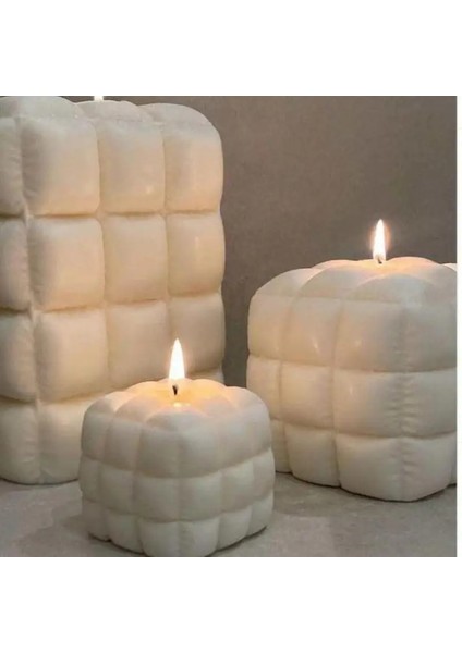 Aşk Küpü Stili Yeni Simülasyon Yumuşak Çanta Kanepe Modelleme Mum Silikon Kalıplar Dıy Yaratıcı Aroma Mum Kalıp Yapma Aracı Ev Dekorasyon Süsler (Yurt Dışından)