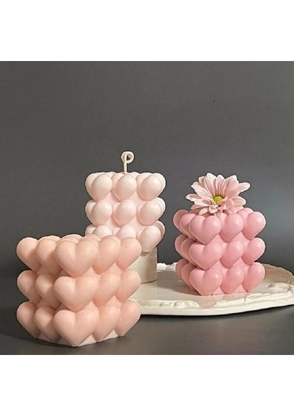 Aşk Küpü Stili Yeni Simülasyon Yumuşak Çanta Kanepe Modelleme Mum Silikon Kalıplar Dıy Yaratıcı Aroma Mum Kalıp Yapma Aracı Ev Dekorasyon Süsler (Yurt Dışından)