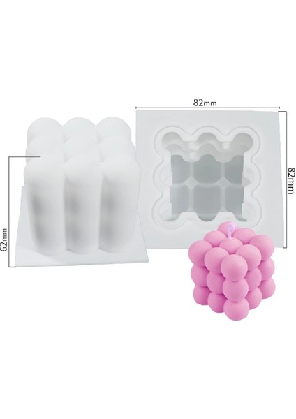 Büyük Boy Tarzı Dıy 3D Mum Kalıp El Yapımı Aromaterapi Soya Balmumu Mum Silikon Kalıp Alçı Mumlar Kalıp Uv Epoksi Reçine Sabun Kalıpları Ev Dekor (Yurt Dışından)