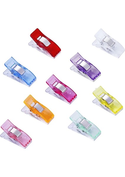 Turuncu 20 Adet Tarzı Iş Ayak Kılıfı Çok Renkli Plastik Klipsler Dikiş Klipsi Kumaş Kelepçeleri Patchwork Hemming Dikiş Aksesuarları Costura Dikiş Araçları (Yurt Dışından) indirimleri