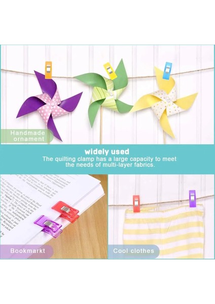 Renkleri Karıştırın 20PCS Stili Pcs Çok Amaçlı Dikiş Klipleri Dıy Kapitone Dikiş Craft Için Renkli Plastik Bağlama Klipleri Dikiş Bağlama Araçları (Yurt Dışından) indirimleri