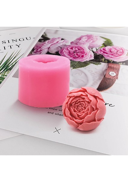 No.1 Tarzı Yeni 3D Gül Çiçek Silikon Sabun Kalıp Mum Kalıp Çikolata Kalıp Dıy Kek Çikolata Şeker Pişirme Kalıp Kalıpları El Yapımı Zanaat (Yurt Dışından)