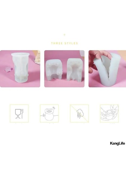No.21 Tarzı 3D David Kafa Mum Kalıp Silikon Sanatçı Insansı Alçı Kalıp Dıy Ev Dekorasyon Zanaat Araçları Balmumu Sabun Mum Yapımı Kiti (Yurt Dışından) modelleri