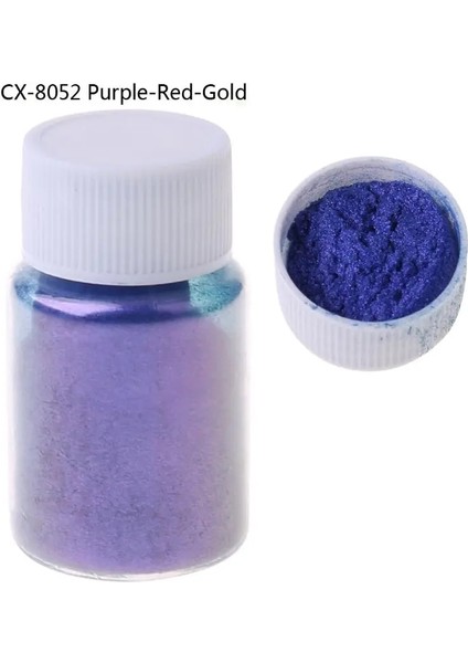 NO.8052 Stili Ayna Bukalemunlar Pigment Sedefli Epoksi Reçine Glitter Sihirli Renksiz Toz Reçine Renklendirici Takı Yapımı Araçları (Yurt Dışından)