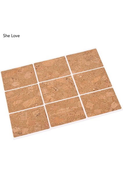 9 Adet 4.2X6CM Tarzı Chzimade El Yapımı Ahşap Etiketler Yapışkanlı Etiket Dıy Ambalaj Sızdırmazlık Dekoratif Etiketler (Yurt Dışından)