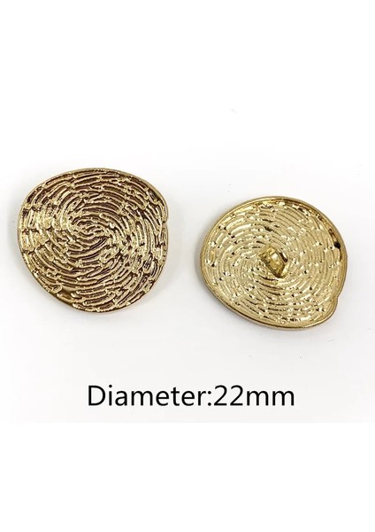 JS-0077 Stili Pcslot Aslan Başı Metal Düğme Altın Kazak Ceket Dekorasyon Gömlek Düğmeleri Aksesuarları Dıy Js (Yurt Dışından)