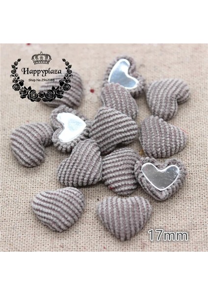 Zeytin Yeşili 50 Adet Tarzı Sıcak Satış Karışımı Renkler Kadife Kumaş Kaplı Kalp Düğmeleri Ev Bahçe Flatback Cabochon El Sanatları Scrapbooking Dıy, 14*17MM (Yurt Dışından) fırsatları