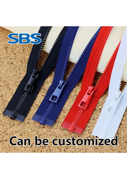 Nikel Tarzı Numara 5 Sbs Plastik Fermuar Aşağı Ceket Fermuar Aksesuarları #5 Ceket Açık Fermuarlı Çadır Rüzgarlık Fermuar Kafa Aksesuarları Dikiş Aksesuarı (Yurt Dışından)