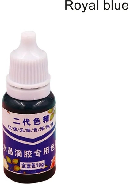 Kraliyet Mavisi Stili Sıcak Satış Yüksek Konsantrasyon Uv Reçine Sıvı Inci Renk Boya Pigment Epoksi Dıy Takı Yapımı Için El Sanatları Sabun Yapımı Sabun Boyaları (Yurt Dışından)