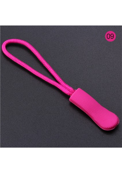 Renk 09 Stili Fermuar Çektirme Ucu Fit Halat Etiketi Değiştirme Klipsi Kırık Toka Sabitleyici Zip Kordon Çantası Bavul Çadır Sırt Çantası Fermuar Kafası (Yurt Dışından)