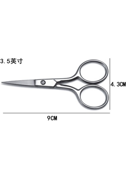 3.5 Inç Tarzı Çapraz Terzi Veya Kumaş Terzi Ors Paslanmaz Çelik Veya Dikiş Nakış Dikiş Veya Alet Kesimleri Dıy Craft (Yurt Dışından)