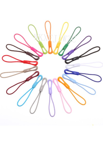 Gri Tarzı 10 Parça Fermuar, Kauçuk Tutuculu Güçlü Içi Boş Naylon Kordonu Çeker Herhangi Bir Fermuar Malzemesine Sığdırmak Için Çekin-Fermuar Sabitleyici (Yurt Dışından) fiyatları