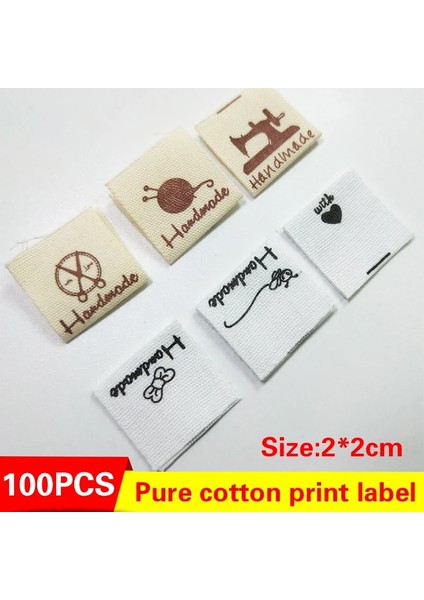 B Tarzı Karışık El Yapımı Baskılı Pamuklu Dokuma Etiketler Dıy Dikiş Aksesuarları Konfeksiyon Kumaş Ayakkabı Çanta Pamuk Giyim Etiketleri (Yurt Dışından) fiyatları