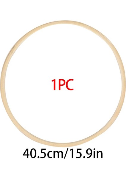 10PC--40.5CM Tarzı -40CM Dıy Nakış Çember Yüzük Çapraz Dikiş Ahşap Çerçeve Daire Yuvarlak Bambu Çerçeve Ahşap El Yapımı Dikiş Aracı Ev Dekorasyonu (Yurt Dışından)