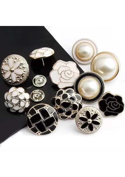 9 3 Adet Tarzı mm Dikişsiz Ceket Düğmeleri Cabochon Vintage Inci Çiçek Düğmesi Dekoratif Giyim El Sanatları Aksesuarları Hediye Kartı Dekoru Dıy (Yurt Dışından) fiyatları