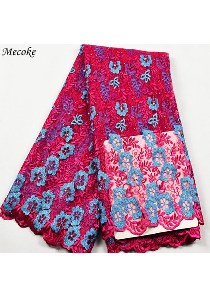 Aqua Mavi Tarzı 2,5 Yarda Sıcak Satış Afrika Isviçre Vual Dantel Yüksek En Iyi Gri Fransız Örgü Dantel Kumaş Nijerya Için Nakış Dantel Düğün Için (Yurt Dışından) fırsatları