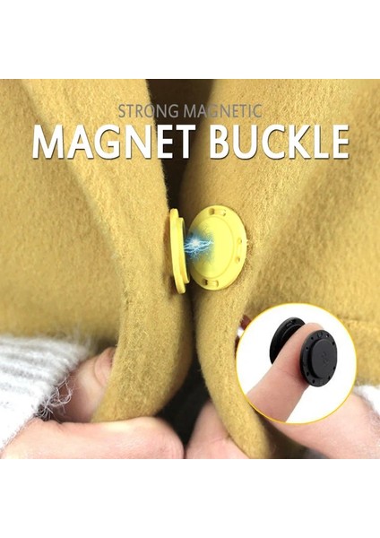 MAVI-5PCS-21MM Tarzı 5 Takım Yüksek Dereceli Görünmez Plastik Mıknatıs Düğme Toka Giyim Dekorasyon Işi Dikiş Seti Dıy Karalama Defteri Giyim El Sanatları (Yurt Dışından) fiyatları