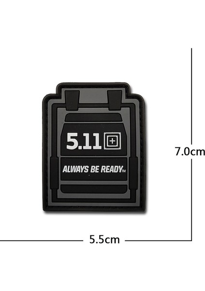 C15-15 Stili 3D Taktik Yelek Nakış 511BADGE Ordu Pvc Velcro Yamalar Askeri Kol Bandı Su Geçirmez Sırt Çantası Sticker Giyim Çanta Aplike (Yurt Dışından) modelleri
