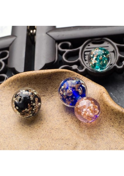 Renk 2 Tarzı Lot 8mm Yuvarlak Işıklı Çiçek Cam Gevşek Boncuklar Aydınlık Lampwork Boncuk El Yapımı Kristal Dıy Dikiş Mamulleri (Yurt Dışından) modelleri