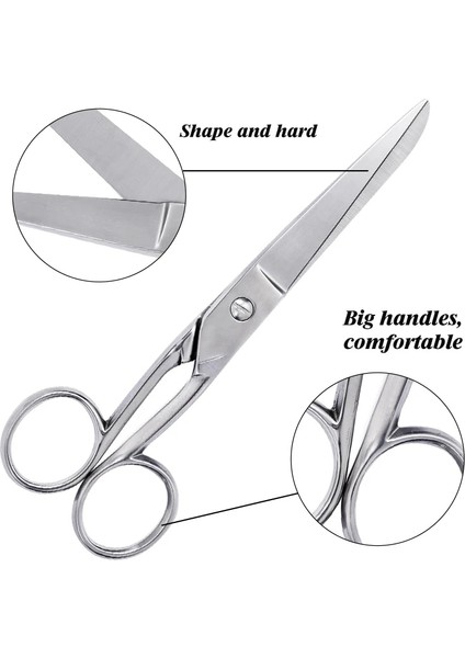 8 Inç Tarzı Kaobuy Paslanmaz Çelik Giyim Ors Dikiş Ors Dıy Ev Terzi Ors Giyim Tasarımı Için Kumaş Kesici Aracı (Yurt Dışından) fırsatları