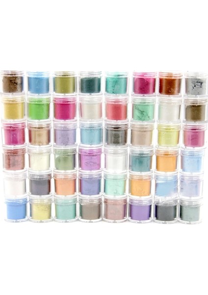 30 Renk Stili 48 Renkler Kozmetik Sınıfı Sedefli Doğal Mika Mineral Tozu Epoksi Reçine Boya Inci Pigment Dıy Takı El Sanatları Dropship Yapımı (Yurt Dışından)