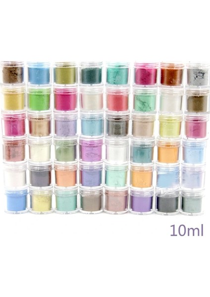 30 Renk Stili 48 Renkler Kozmetik Sınıfı Sedefli Doğal Mika Mineral Tozu Epoksi Reçine Boya Inci Pigment Dıy Takı El Sanatları Dropship Yapımı (Yurt Dışından)
