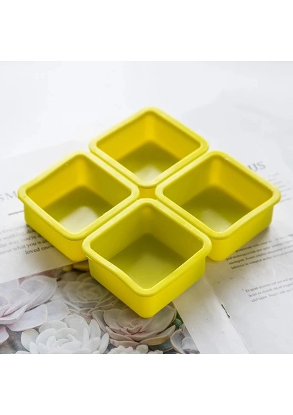 JH-W-001 Stili Funbaky 4 Kavite Geometrik Sabun Kalıp Silikon Kare Kalıp Sabun Yapımı Için Dıy Ev Basit Sabun Kalıpları (Yurt Dışından)