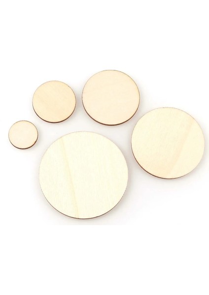 50PCS30MM Tarzı mm 1 Paket Doğa Bitmemiş Ahşap Yuvarlak Cilalı Taban El Yapımı Ahşap Dıy El Sanatları Düğün Parti Boyama Dekorasyon (Yurt Dışından) modelleri