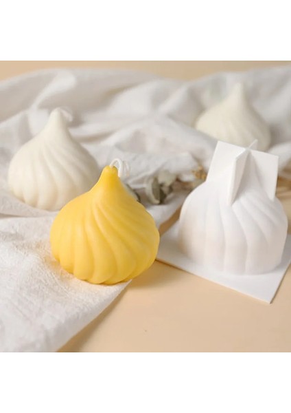 Küçük Boy Tarzı Aromaterapi Mum Silikon Kalıp Dıy 3D Boşluk Koni Kasırga Soğan Mum Kalıpları El Yapımı Mumlar Balmumu Kalıp Masa Dekoru Yapımı (Yurt Dışından) indirimleri