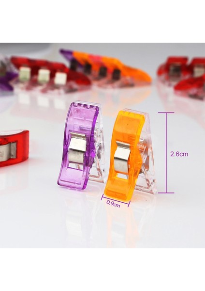 50 Adet Klipler Rastgele Stil Pcs Dikiş Klipsleri Plastik Kelepçeler Kapitone Crafting Crocheting Örgü Güvenlik Klipsleri Çeşitli Renkler Bağlama Klipsleri Kağıt (Yurt Dışından) indirimleri