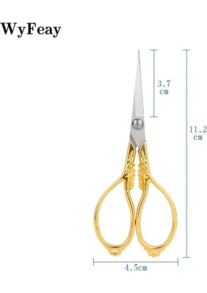 Kırmızı Bronz Tarzı Paslanmaz Çelik Vintage Ors Dikiş Kumaş Nakış Kesici Antika Balıkçılık Retro Çapraz Dikiş Kuyruk Ipliği Araçları (Yurt Dışından) fiyatları