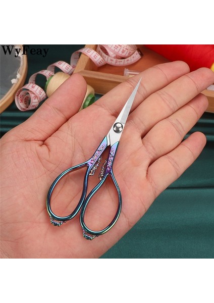 Kırmızı Bronz Tarzı Paslanmaz Çelik Vintage Ors Dikiş Kumaş Nakış Kesici Antika Balıkçılık Retro Çapraz Dikiş Kuyruk Ipliği Araçları (Yurt Dışından) indirimleri