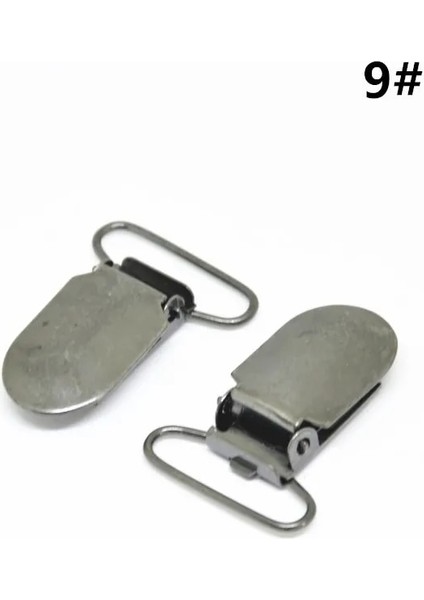 1-25 mm Gümüş Stil Yenı Metal Askı Emzik Sahipleri Plastik Ekleme Craft Kanca ile Klipler Yatıştırıcı Klipsler Dikiş Aracı Dıy Aksesuar (Yurt Dışından)