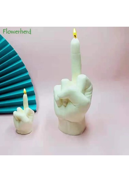 RS1-1217 Stili Jest Mum Kalıp Silikon Dıy Reçine Kalıpları Aromaterapi Alçı Yaşasın Zafer Hiya Parmak Kek Kalıpları Mum Yapımı Için (Yurt Dışından) fırsatları
