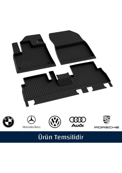 Volkswagen Passat 3D Araç Paspası - Lider 101-413