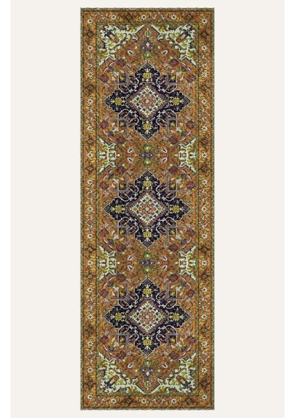 Soft Pastel Vintage Desenli Salon Halısı, Dokuma Taban Dekoratif Şönil Halı fırsatları