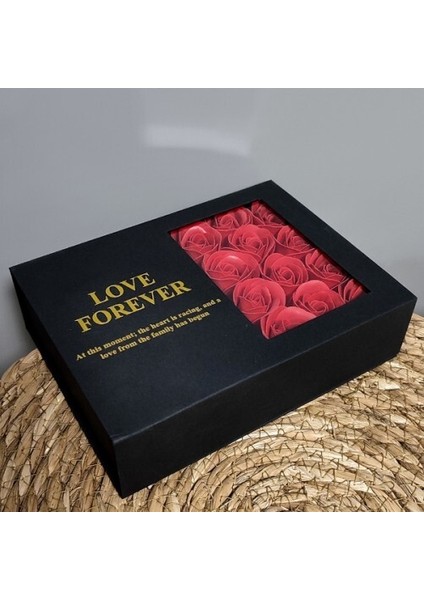 Romantik Gül ve Istiridye Inci Kolye Seti