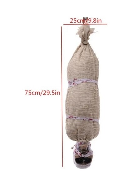 Halloween Sensörlü Işıklı Hareketli Mumya modelleri