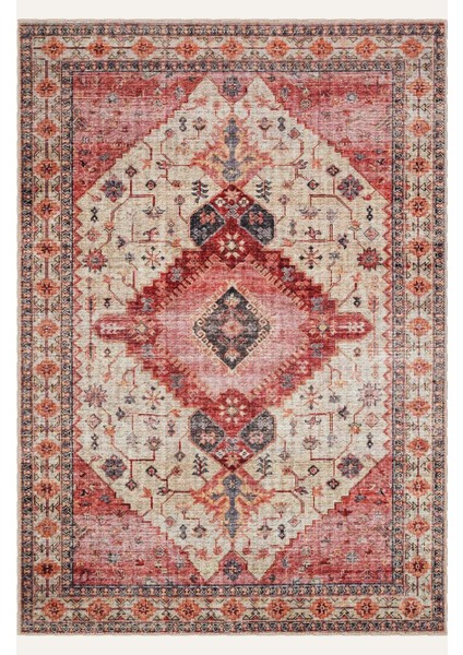 Soft Pastel Vintage Desenli Salon Halısı, Dokuma Taban Dekoratif Şönil Halı fiyatları