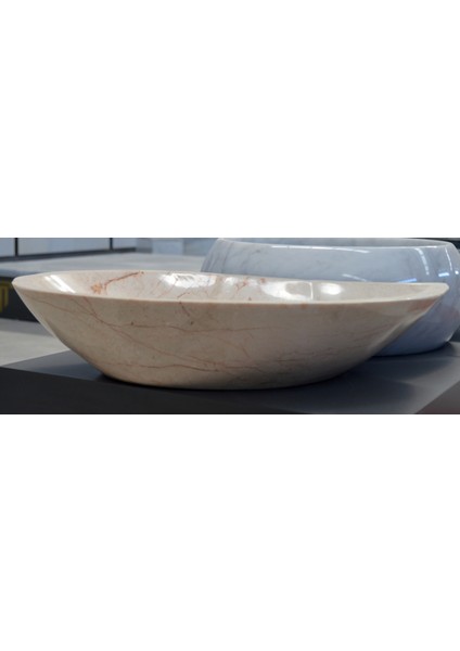 Damla Model Tasarım Mermer Lavabo-Zb1