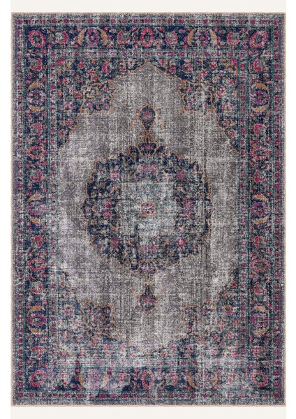 Soft Pastel Vintage Desenli Salon Halısı, Dokuma Taban Dekoratif Şönil Halı fiyatları