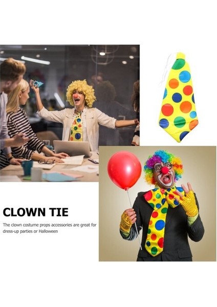 Palyaço Kravatı Lastikli Geniş Kesim indirimleri