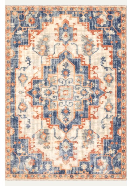 Geometrik Desenli Modern Vintage Desenli Bej Renkli Salon Halısı, Dokuma Taban Dekoratif Şönil Halı fiyatları