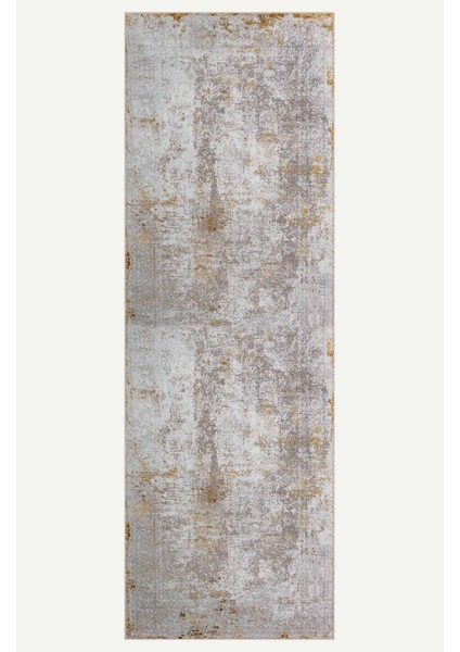 Vintage Desenli Gri Salon Halısı, Dokuma Taban Dekoratif Şönil Halı indirimleri