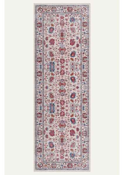 Pastel Zarafet Vintage Desenli Bej Renkli Salon Halısı, Dokuma Taban Dekoratif Şönil Halı indirimleri