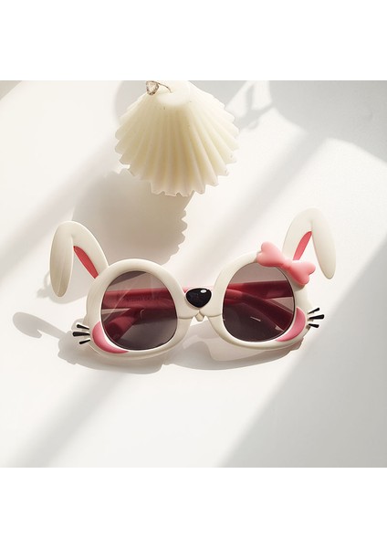 Weırsoın Kızlar Için Sevimli Tavşan Güneş Gözlükleri (Yurt Dışından)