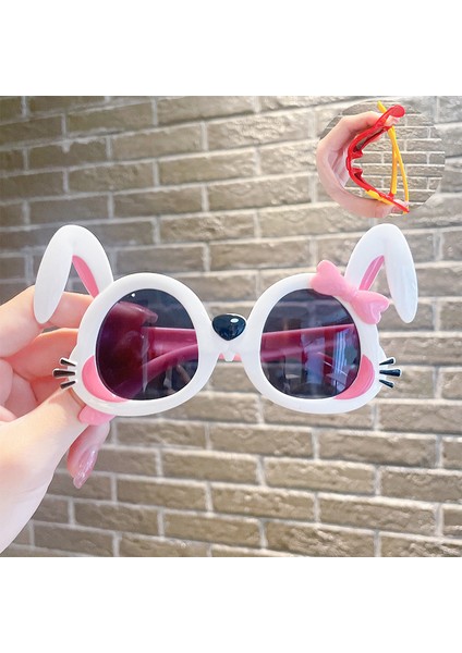 Weırsoın Kızlar Için Sevimli Tavşan Güneş Gözlükleri (Yurt Dışından) fiyatları