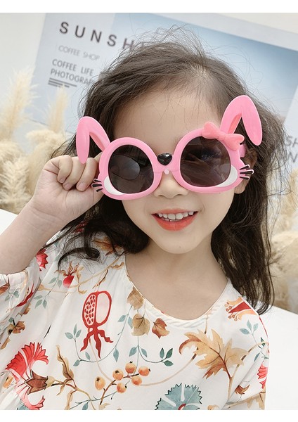 Weırsoın Kızlar Için Sevimli Tavşan Güneş Gözlükleri (Yurt Dışından) modelleri