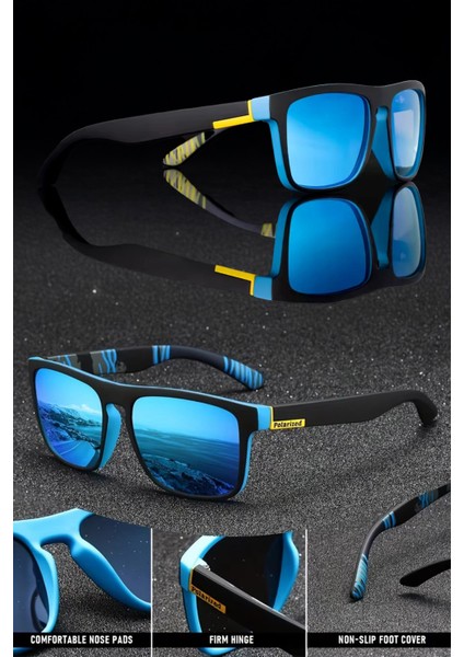 S4 Polarize Sürüş Spor Aktivite Unisex Güneş Gözlüğü